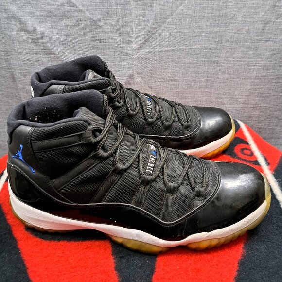 %Size 13 Nike Air Jordan XI 11 Retro 2009 Space Jam (378037-041) Men AJ20 main image 9